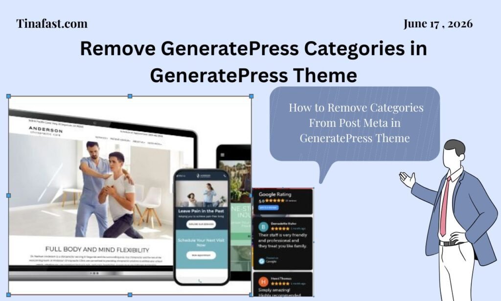 Remove GeneratePress Categories